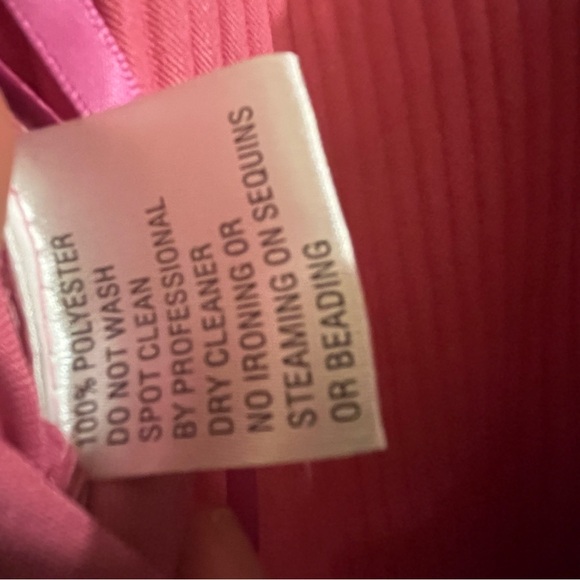 Pleated Pink Jumpsuit - Picture 9 of 9